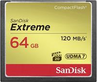 sandisk CF Extreme 64GB 120MB/s Read 85MB/s Write
