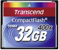 Transcend CompactFlash 32GB, 1000x