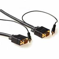Advanced Cable Technology UHi-Perf VGA + Audio aansluitkabel male-male 10 m