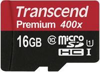 Transcend MicroSDHC UHS-I Class 1 16GB