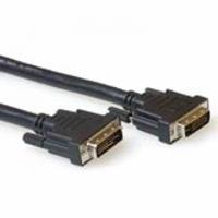 ACT DVI-I Dual Link aansluitkabel male-male 2 m