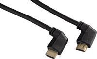 Hama HDMI 2.0 Kabel Verguld 3m Haaks Haaks