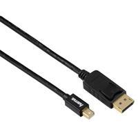 Hama DisplayPort Anschlusskabel [1x DisplayPort Stecker - 1x Mini-DisplayPort Stecker] 1.80 m Schwarz