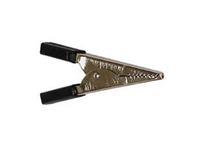 HQ Products ALLIGATOR CLIP NO BOOT 50mm - BLACK - 