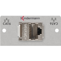 Kindermann 7444000527 - Multi insert/cover for datacom connect. 7444000527