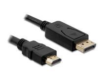 Delock Adapterkabel DisplayPort Stecker > HDMI Stecker