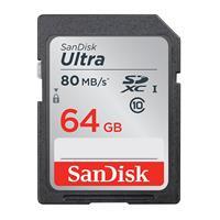 SanDisk Geheugenkaart  SDHC Ultra class10 64GB