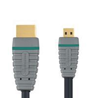 HDMI-Micro-1.4-Kabel (high-Speed) - Bandridge