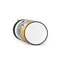 Godox 80cm 5in1 reflectiescherm goud, zilver, wit, zwart en doorschijnend wit