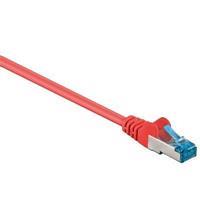 pro CAT 6A patch cable S/FTP (PiMF) red 15 m - LSZH
