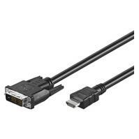 Wentronic HDMI - DVI kabel - 1 meter - 
