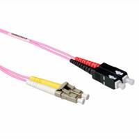 Advanced Cable Technology Lc/sc 50/125 duplex om4 2.00m - 