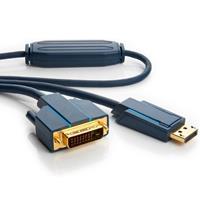 Clicktronic DisplayPort naar DVI Kabel - Professioneel - 