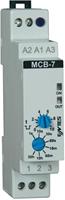 ENTES MCB-7 Monofunctioneel Tijdrelais 24 V/DC, 24 V/AC, 230 V/AC 1 stuks Tijdsduur: 0.1 s - 30 h 1x wisselaar