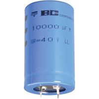 Elektrolyt-Kondensator SnapIn 10mm 22000 µF 25V 20% (Ø x H) 35mm x 50mm 1St.