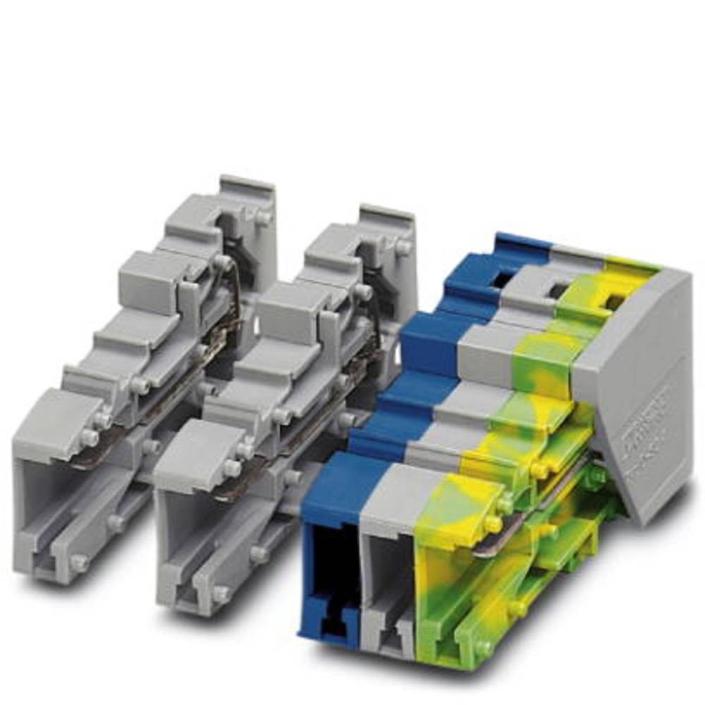 phoenixcontact Phoenix Contact SC 4/ 1-L GNYE 3042612 Koppeling Aantal polen: 2 0.08 mm² 4 mm² Groen, Geel 50 stuk(s)