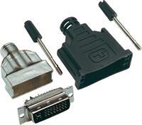 BKL Electronic - 908000 DVI-connector Stekker, recht Aantal polen: 25 Zilver 1 stuks