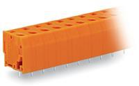 WAGO 739-240 Veerkrachtklemblok 2.50 mm² Aantal polen 10 Oranje 60 stuk(s)
