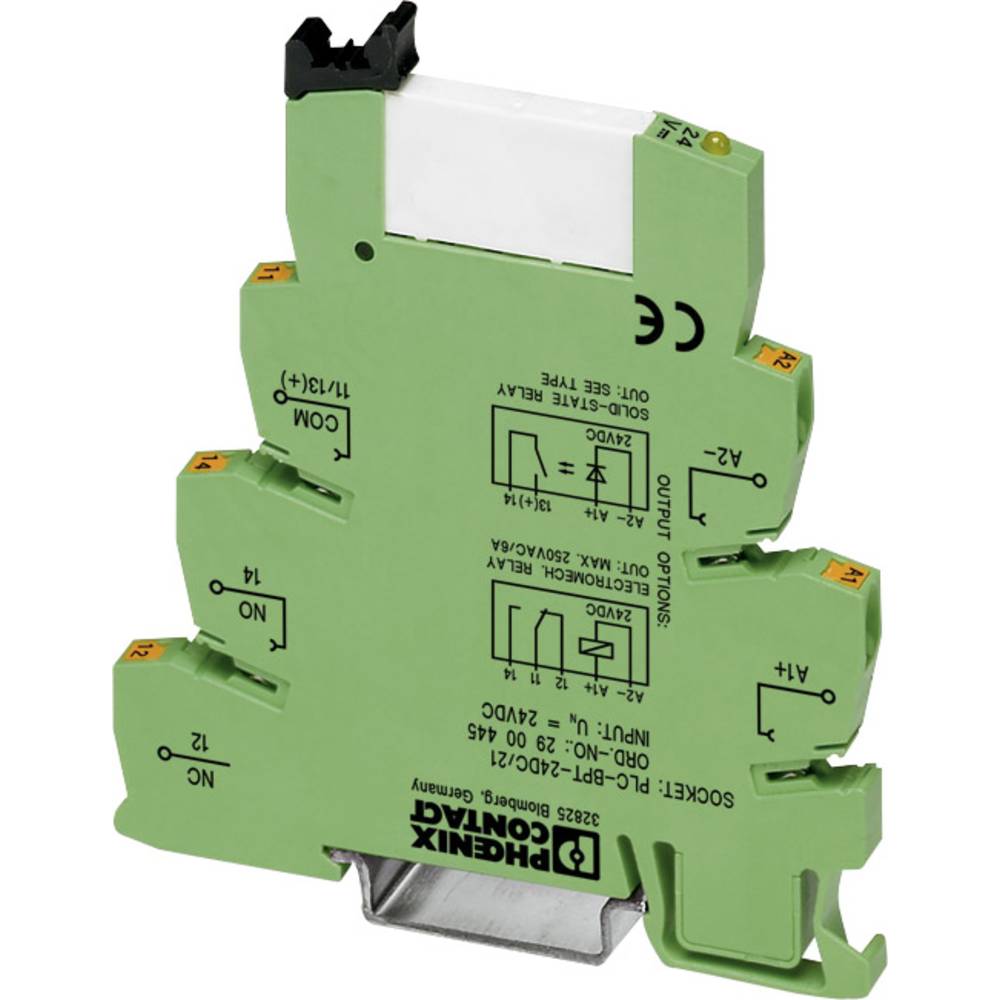 phoenixcontact Phoenix Contact PLC-RPT- 48DC/21 Interfacerelais 48 V/DC 6 A 1x wisselcontact 10 stuk(s)