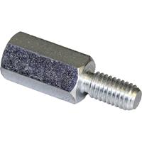 pbfastener PB Fastener S45530X05 Afstandsbouten (l) 5 mm M3 x 2.5 M3 x 6 Staal Verzinkt 10 stuk(s)