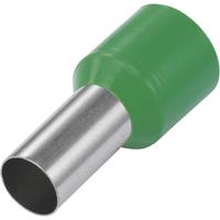 Vogt AG Verbindungstechnik 470712 Adereindhulzen 6 mm² 12 mm Deels geïsoleerd Groen 100 stuks
