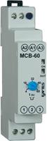 ENTES 101582 MCB-60 Tijdrelais Monofunctioneel 24 V/DC, 24 V/AC, 230 V/AC 1 stuk(s) Tijdsduur: 4 - 60 s 1x wisselcontact