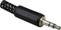 BKL Electronic - 1107003 Jackplug 3.5 mm Stekker, recht Aantal polen: 3 Stereo Zilver 1 stuks