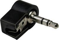 BKL Electronic - 1107005 Jackplug 3.5 mm Stekker, haaks Aantal polen: 3 Stereo Zwart 1 stuks