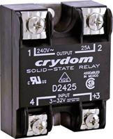 Elektronisch lastrelais Serie 1 Crydom D2425-10 Belastingsstroom 25 A Schakelspanning 24 - 280 V/AC