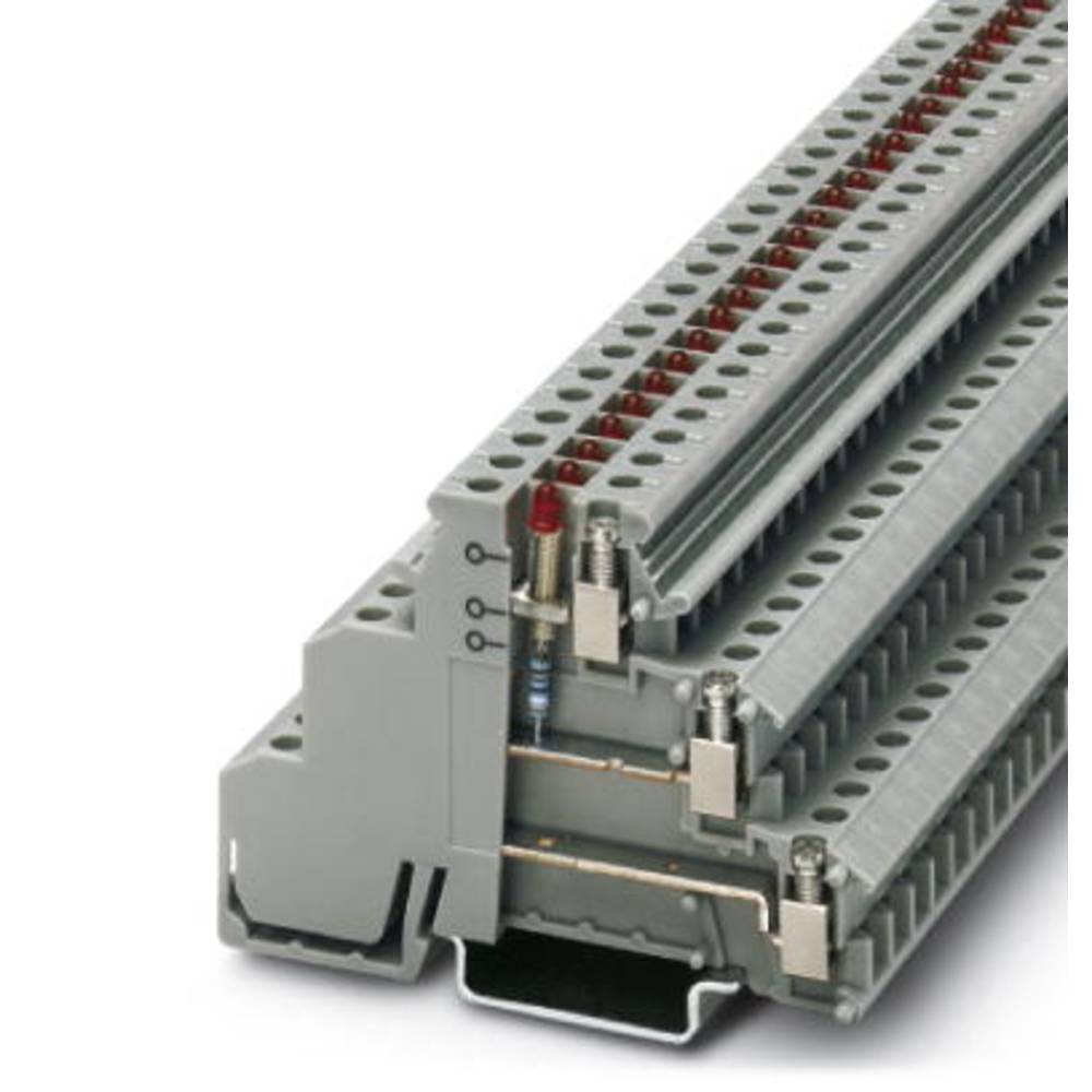 phoenixcontact Phoenix Contact 2716376 Initiator- en actuatorklem 6.2 mm Schroeven Grijs 50 stuk(s)