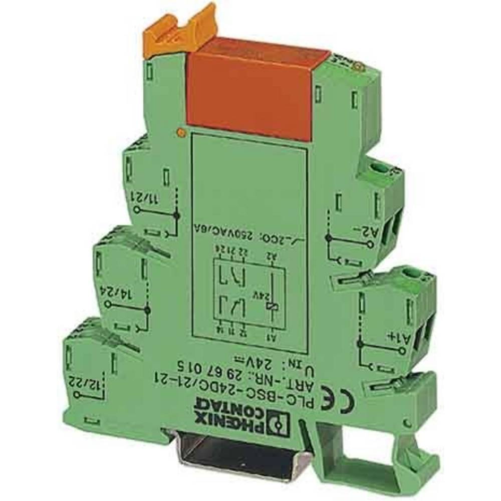 phoenixcontact Phoenix Contact PLC-RSC-120UC/21-21 Interfacerelais 110 V/DC, 120 V/AC 6 A 2x wisselcontact 10 stuk(s)