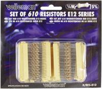 Velleman SET VAN 610 WEERSTANDEN (E12-reeks) - 