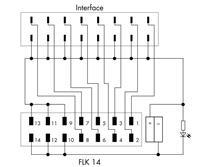 WAGO 857-982 JUMPFLEX adapter met een 14-polige lintkabelconnector volgens DIN 41651 pnp 1 stuk(s)