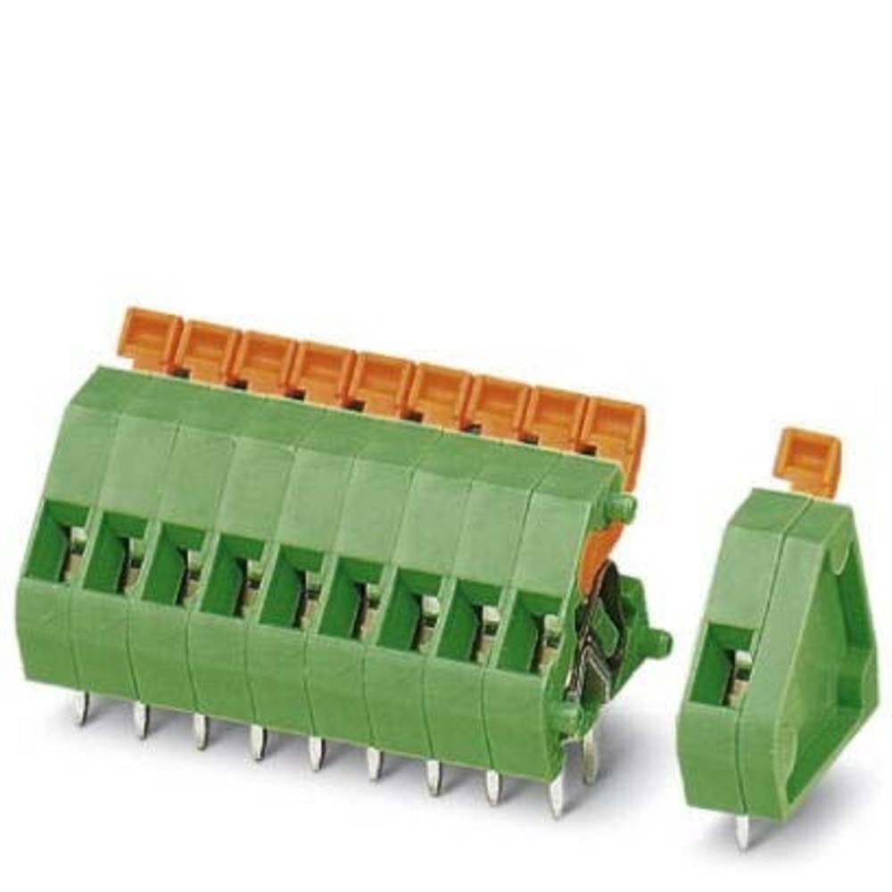 phoenixcontact Phoenix Contact 1705003 Veerkrachtklemblok 1.00 mm² Aantal polen 1 Groen 50 stuk(s)