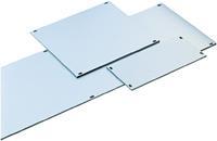 Frontplaat (b x h) 81 mm x 128.4 mm Aluminium Zilver (mat, geÃƒ«loxeerd) 1 stuks