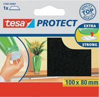 TESA Protect vilt 8cmx10cm bruin
