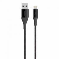Belkin DuraTek Lightning- / USB- Kabel DuPont Kevlar 1,2m schwarz