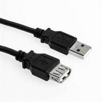 Sharkoon USB 2.0 Verlängerungskabel, USB-A Stecker > USB-A Buchse