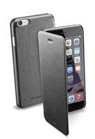 Cellular Line Buchklapptasche iPhone 6 Plus Schutz-/Design-Cover schwarz