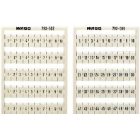 Wago 209-503 - Label for terminal block 5mm white 209-503