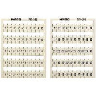 Wago 209-505 - Label for terminal block 5mm white 209-505