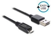 DeLOCK EASY-USB 2.0 Type-A male > USB 2.0 Type Micro-B ma