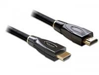 Delock Kabel HDMI A-A High Speed HDMI mit Ethernet Ger/dt. Premium 5 m - Delo