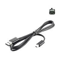 Htc DC U300  Data Cable Mini-USB Black Bulk - 