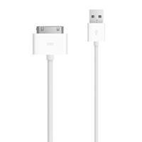 Apple 1 meter 30-pins USB oplaad data kabel voor  iPhone 3GS/4/4S iPad 1/2/3 en iPod - wit