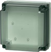 Fibox PCM 125/100 T Wandbehuizing, Installatiebehuizing 130 x 130 x 100 Polycarbonaat Lichtgrijs (RAL 7035) 1 stuks