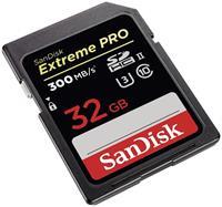 sandisk SDHC Extreme Pro 32GB 300MB/s C10 UHS-II U3