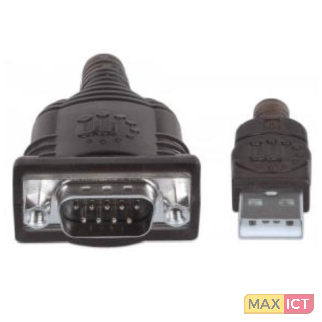 Manhattan 151849. Kleur van het product: Zwart, Snoerlengte: 1,8 m, Aansluiting 1: USB. Gewicht: 165 g