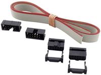 BKL Electronic Pfosten-Steckerverbinder-Set mit Zugentlastung Rastermaß: 2.54mm Polzahl Gesamt: 10