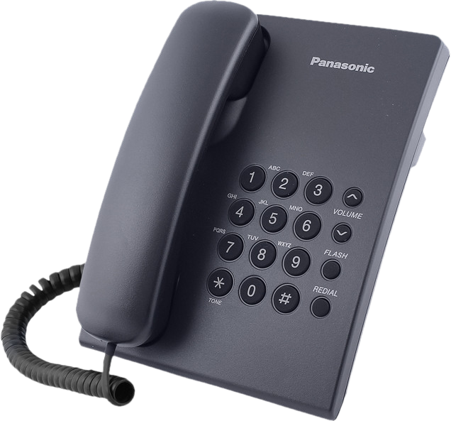Markkabeltelefon Panasonic Corp. KX-TS500EXB